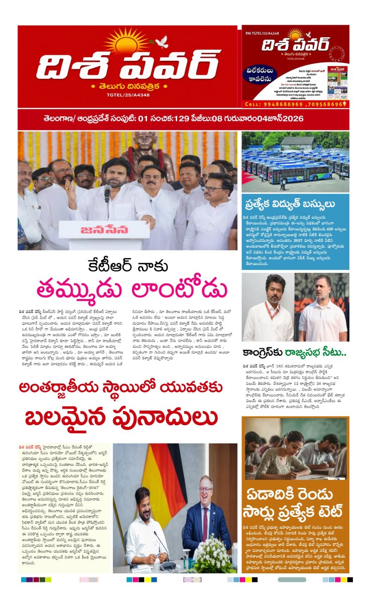 Cover of Dhisa power news