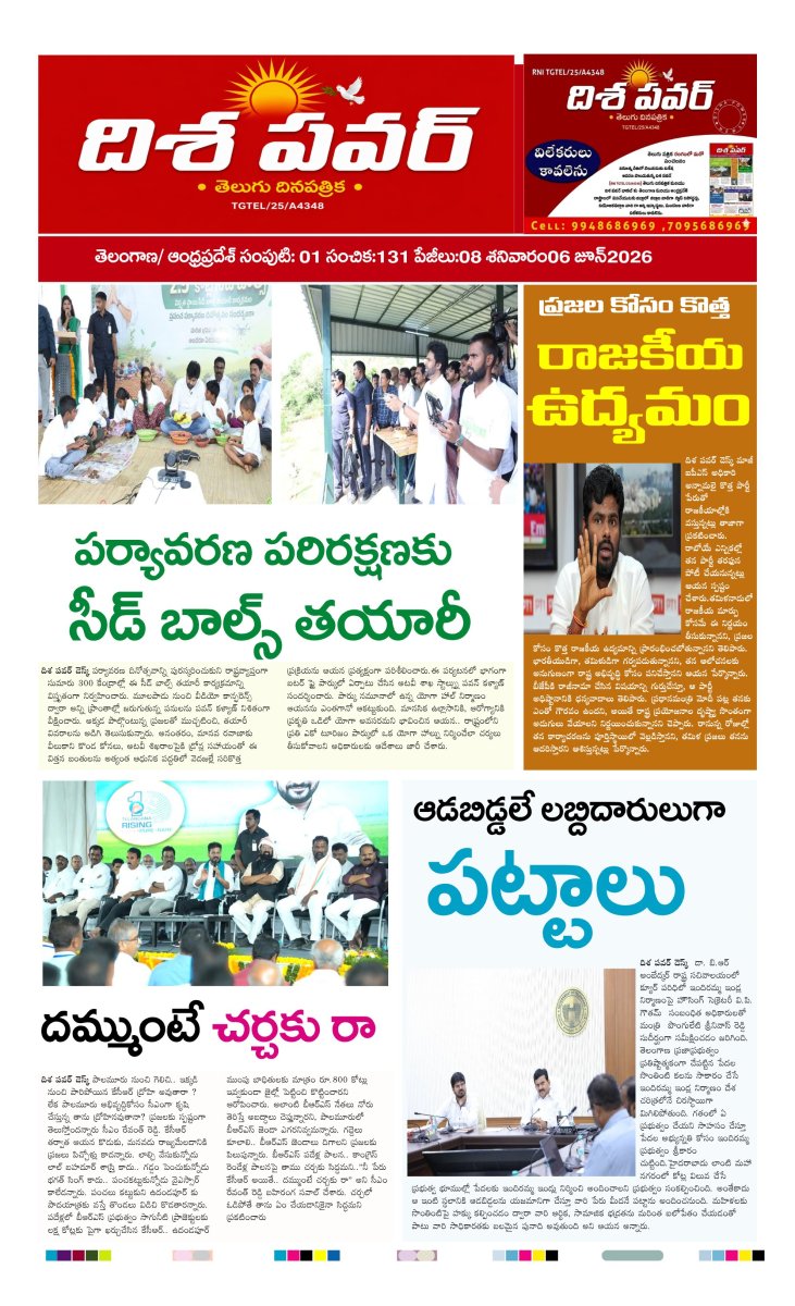 Cover of Dhisa power news
