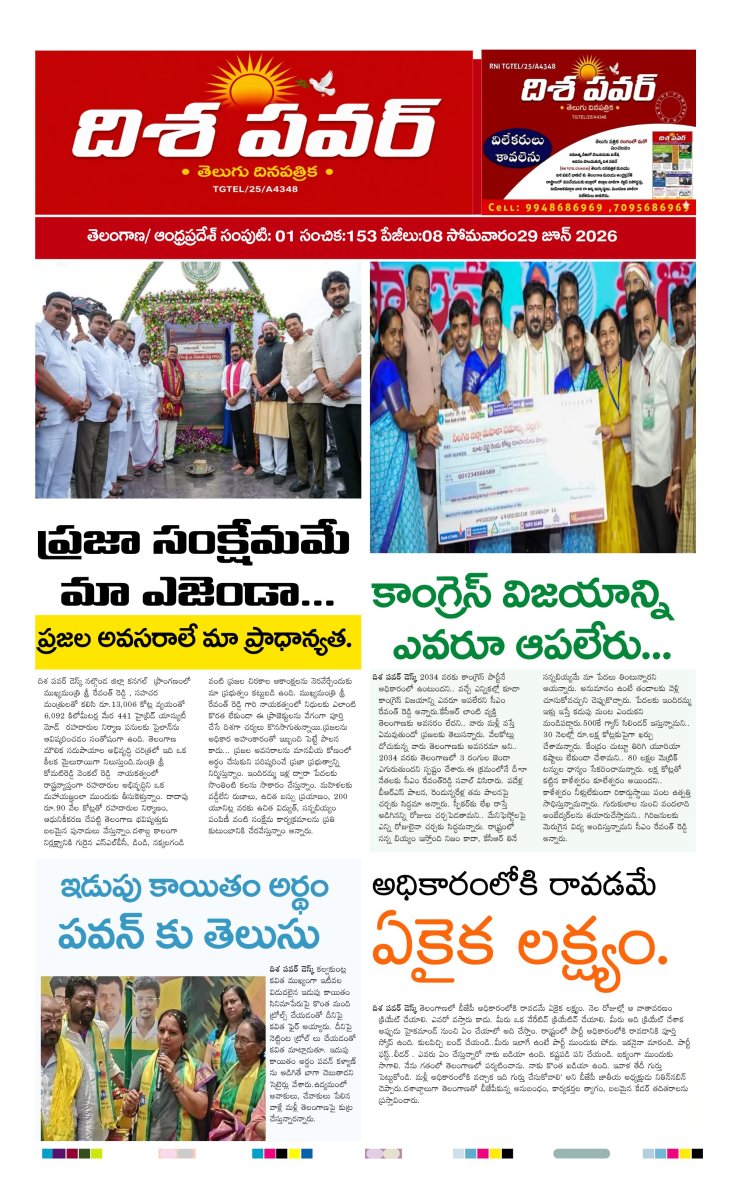 Cover of Dhisa power news