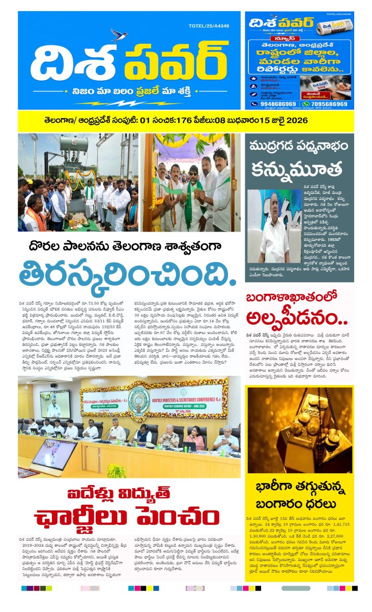 Cover of Dhisa power news