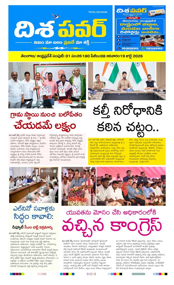 Cover of Dhisa power news