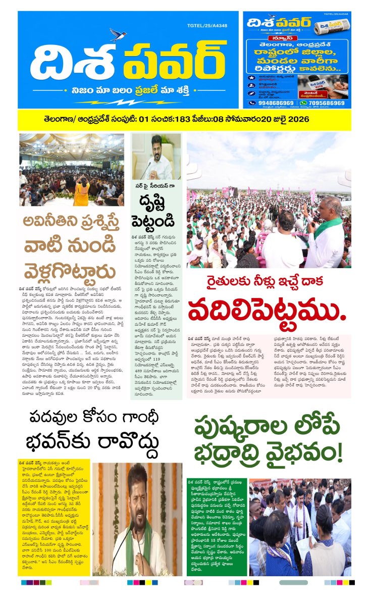 Cover of Dhisa power news
