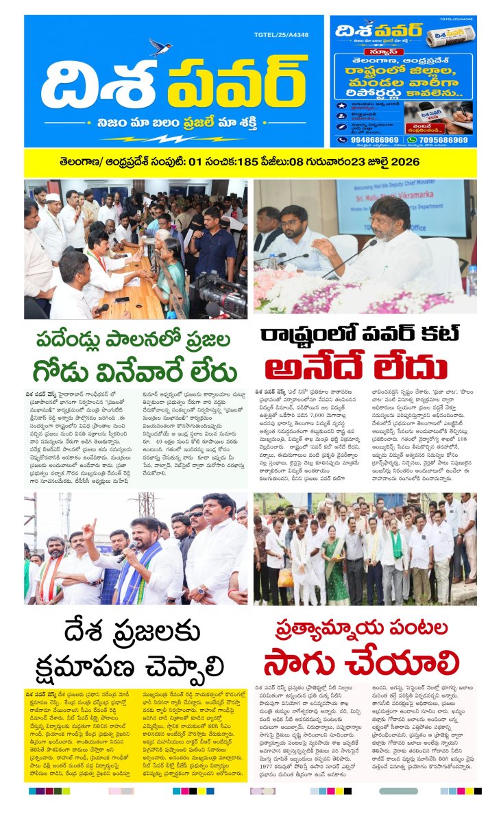 Cover of Dhisa power news