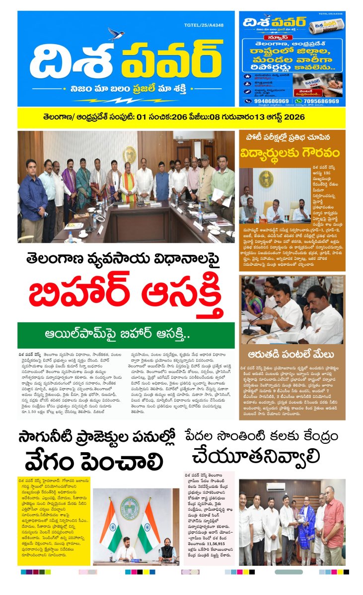 Cover of Dhisa power news