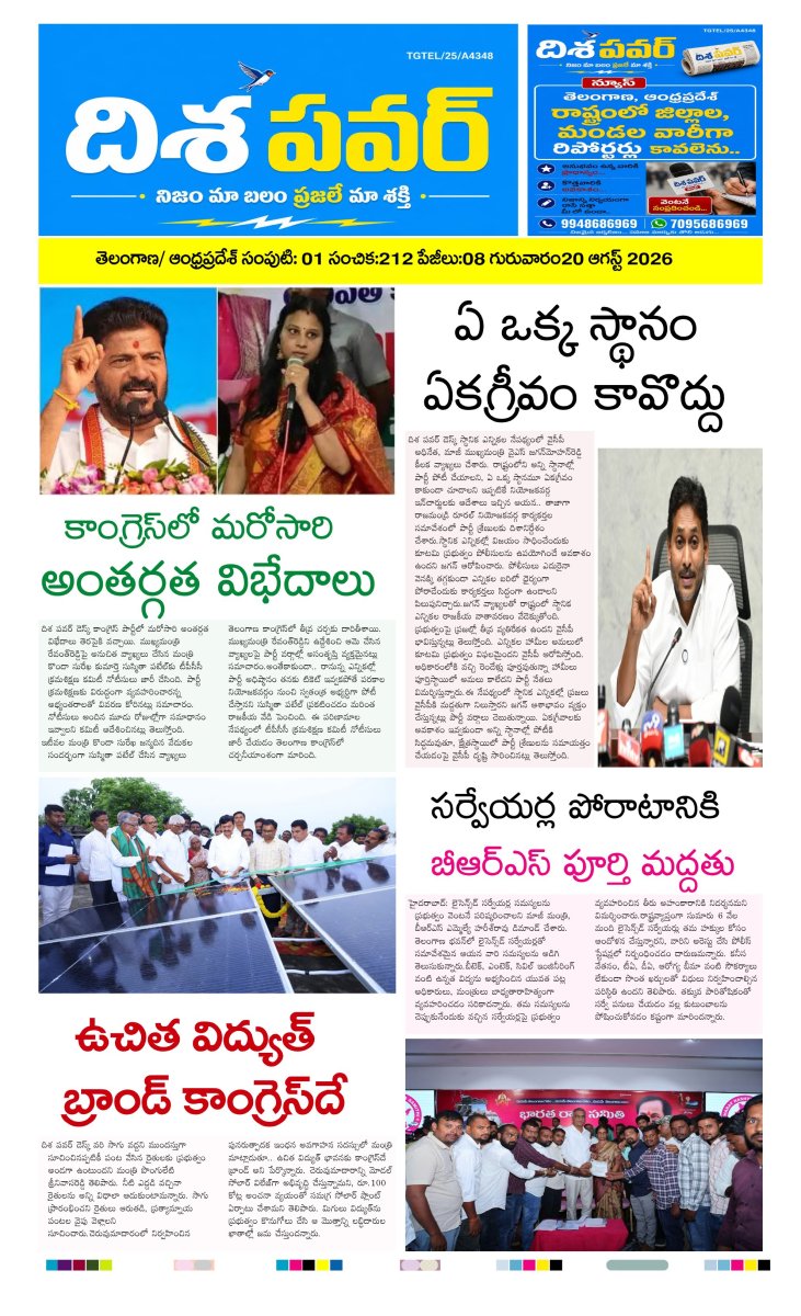 Cover of Dhisa power news