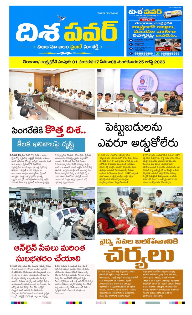 Cover of Dhisa power news