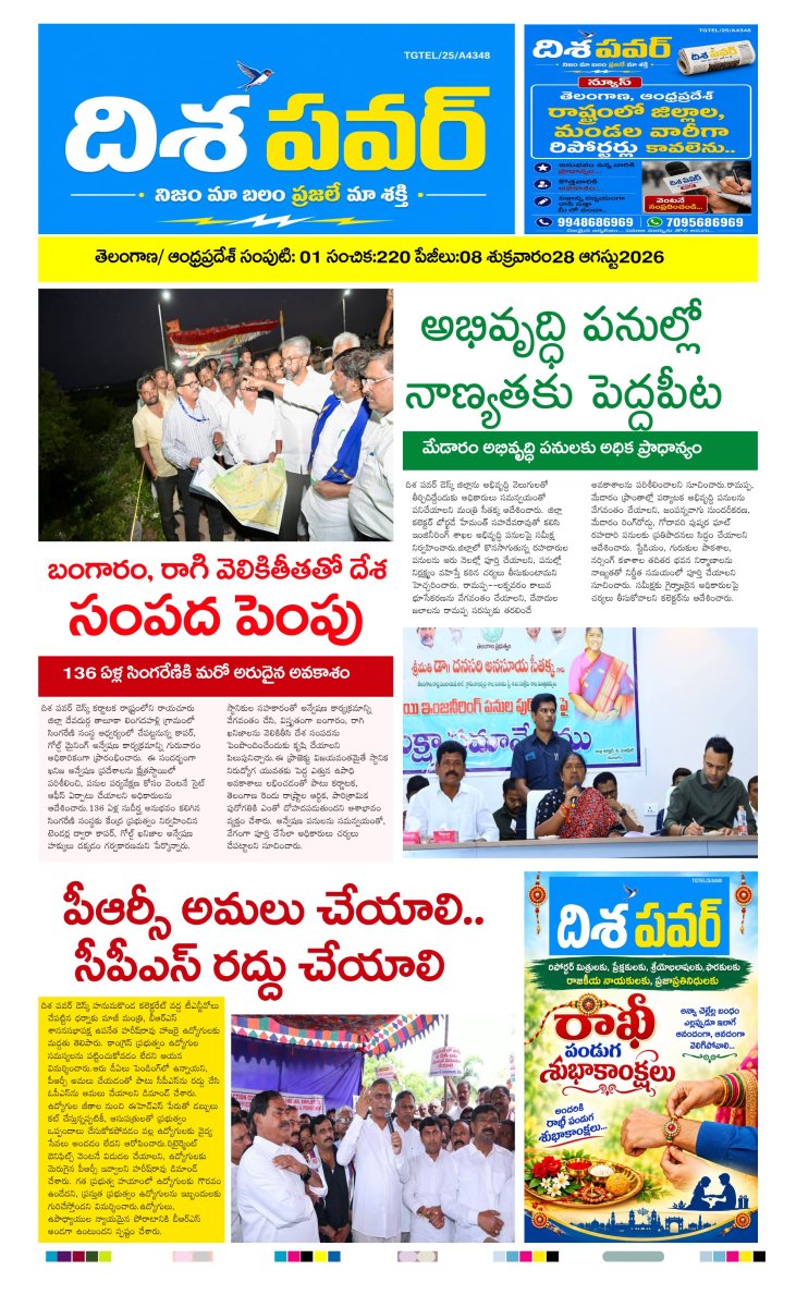 Cover of Dhisa power news