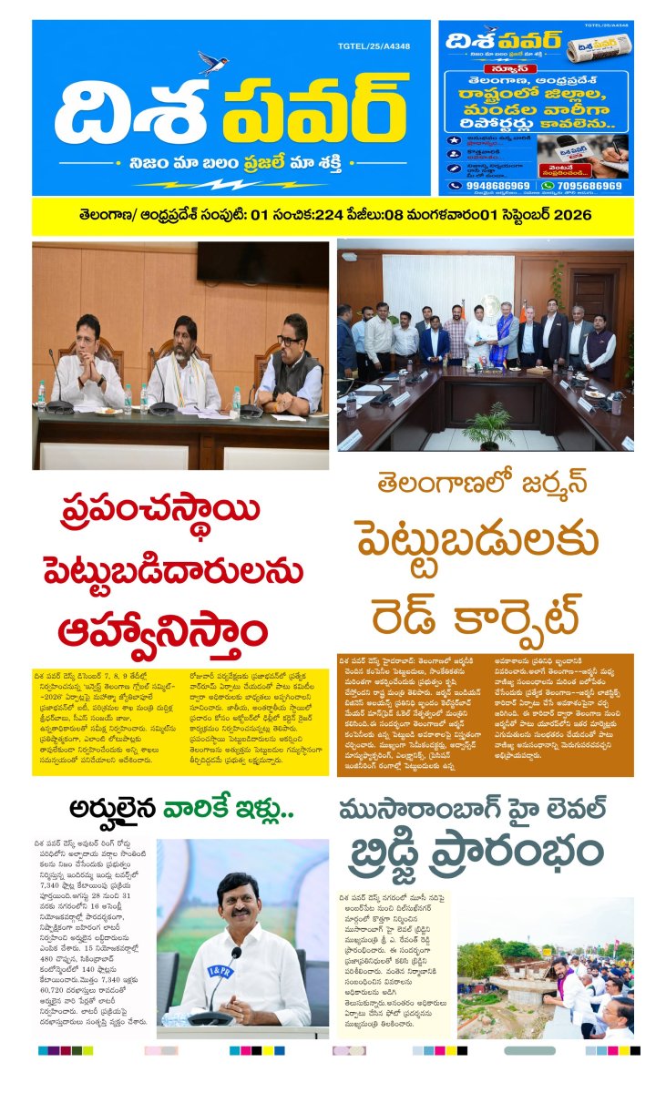 Cover of Dhisa power news