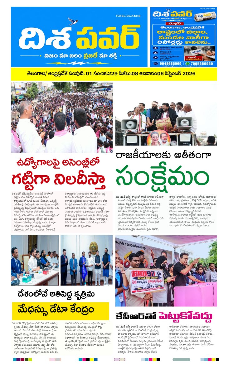 Cover of Dhisa power news