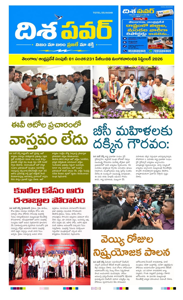 Cover of Dhisa power news