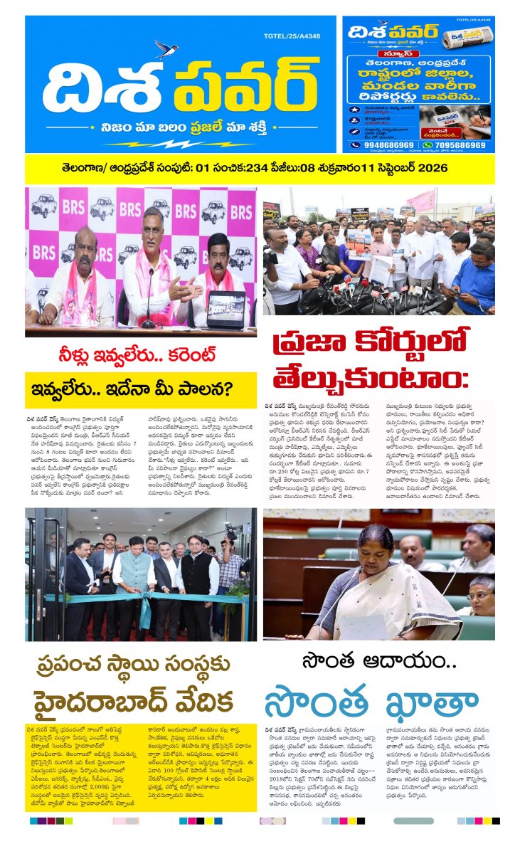 Cover of Dhisa power news