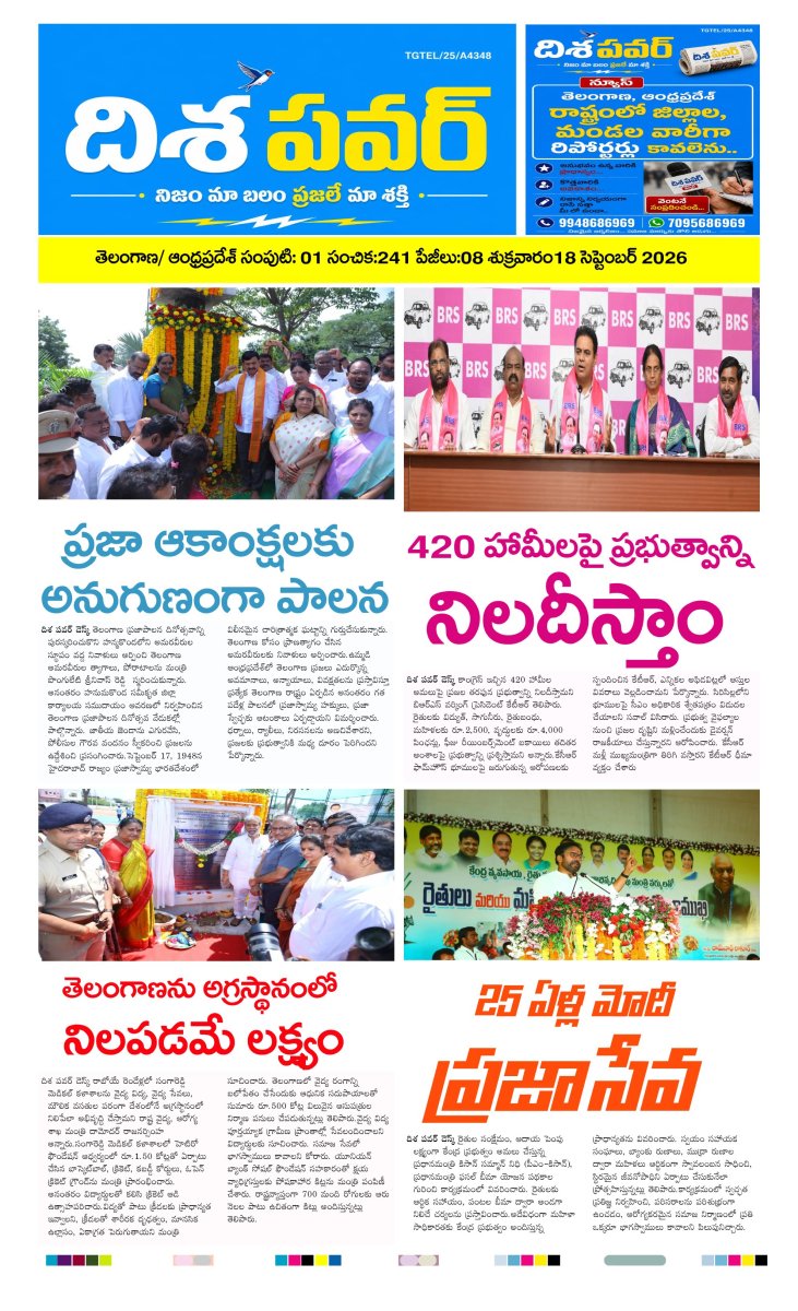 Cover of Dhisa power news