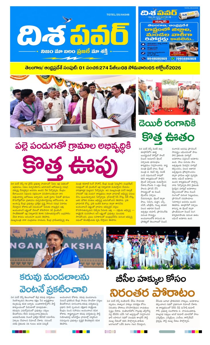 Cover of Dhisa power news