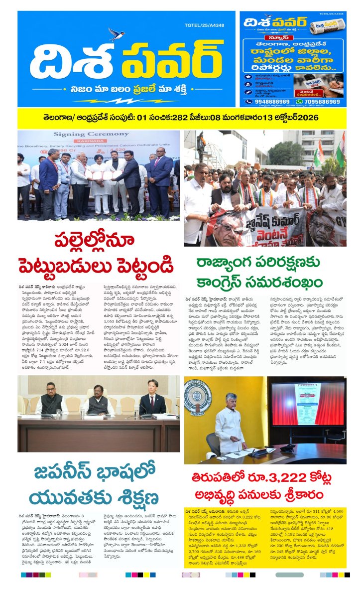 Cover of Dhisa power news
