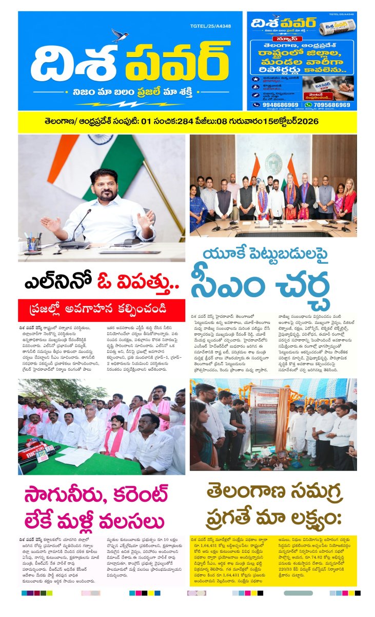 Cover of Dhisa power news